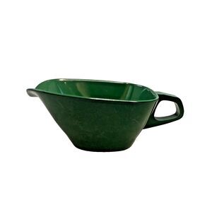 Vintage Harmony House Talk of the Town Melmac Gravy Boat Green MCM J2 EUC